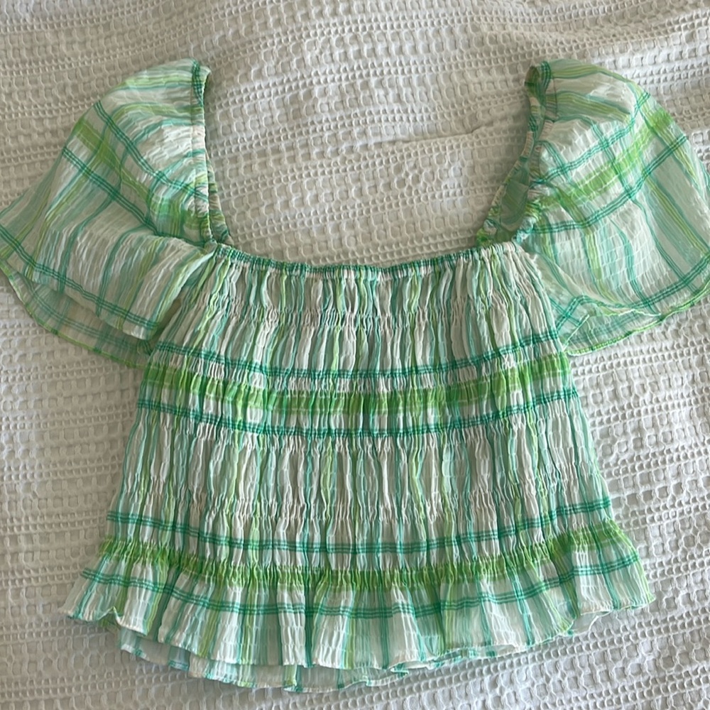 Zara Square Neck Top